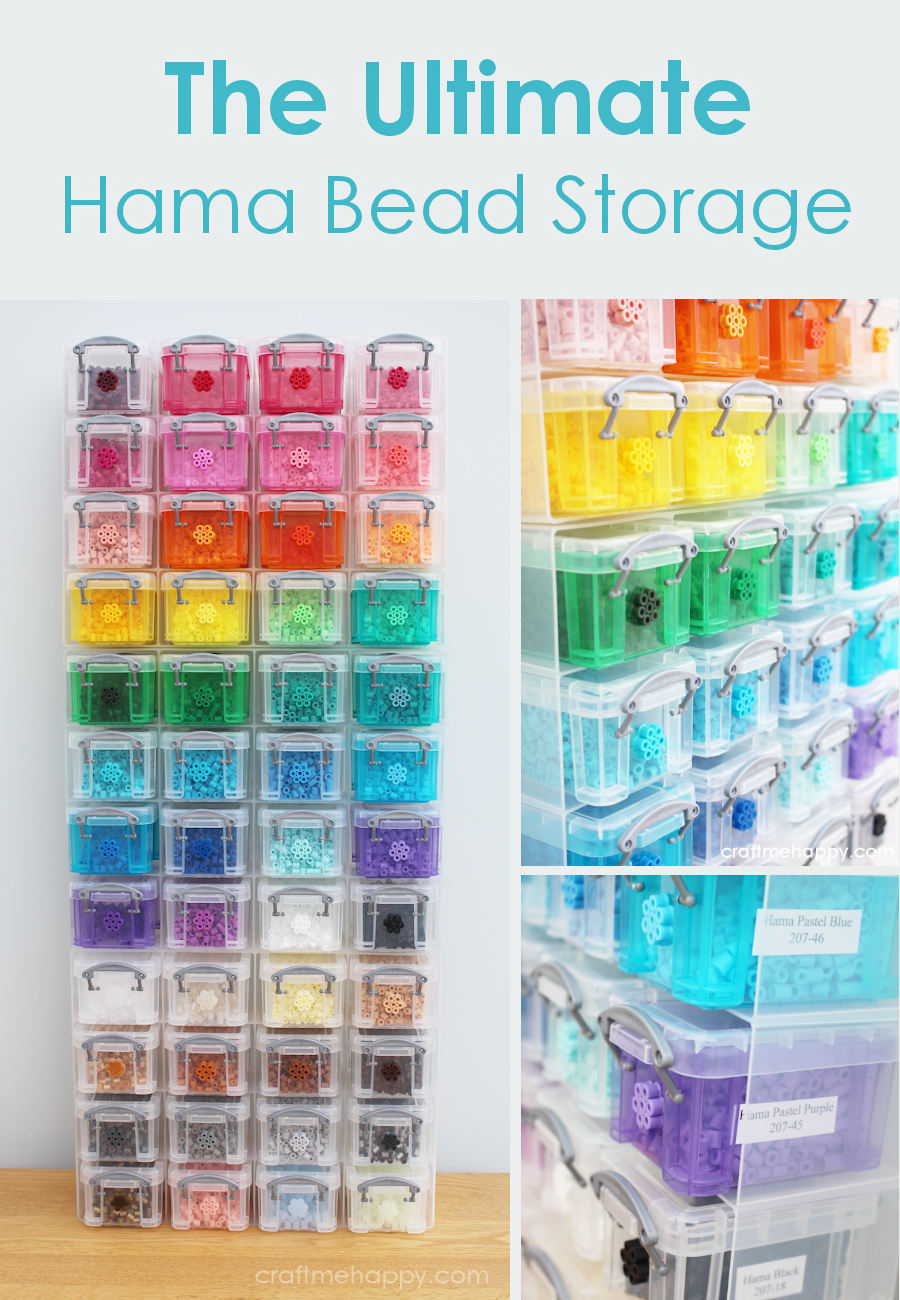Craft me Happy!: The Ultimate Hama Bead Storage